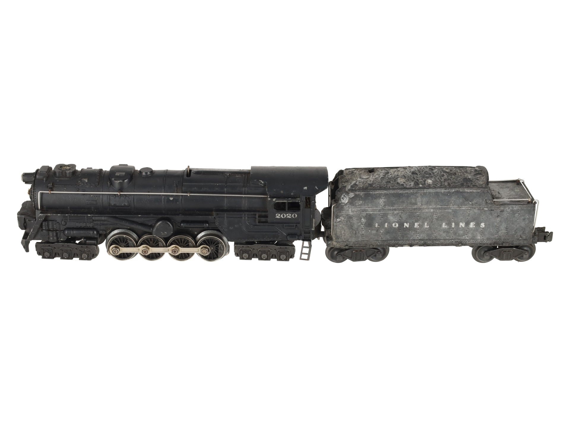Lionel 2020 Vintage O 6-8-6 Die-Cast Steam Turbine Locomotive with 2020W Tender VG