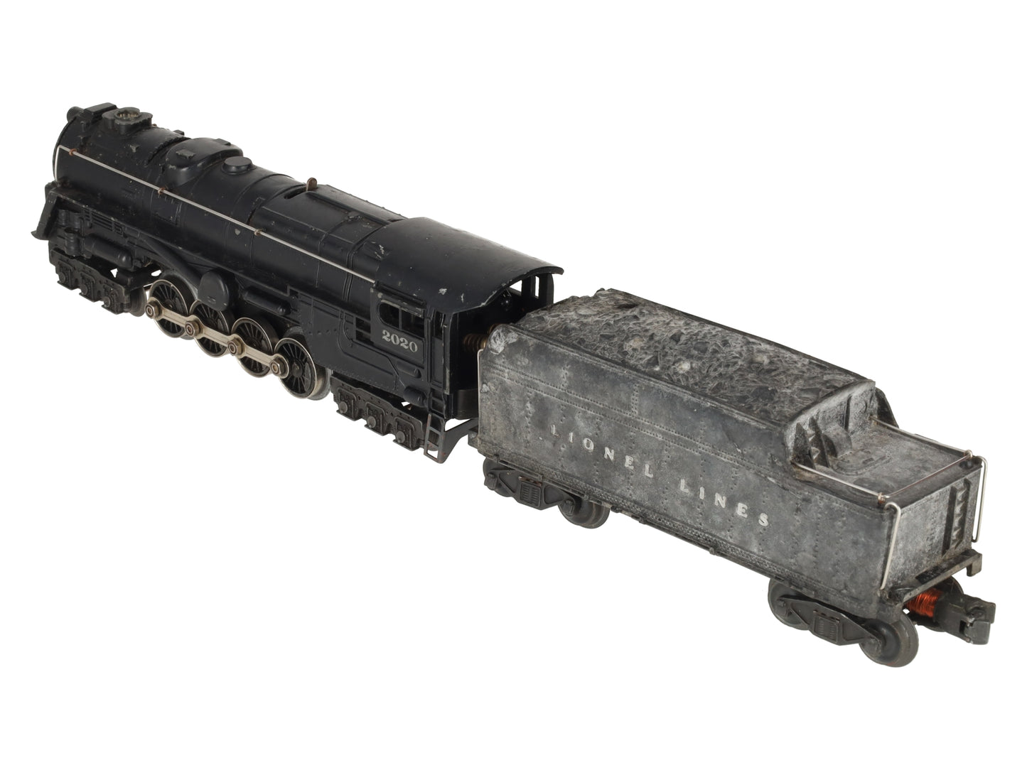 Lionel 2020 Vintage O 6-8-6 Die-Cast Steam Turbine Locomotive with 2020W Tender VG