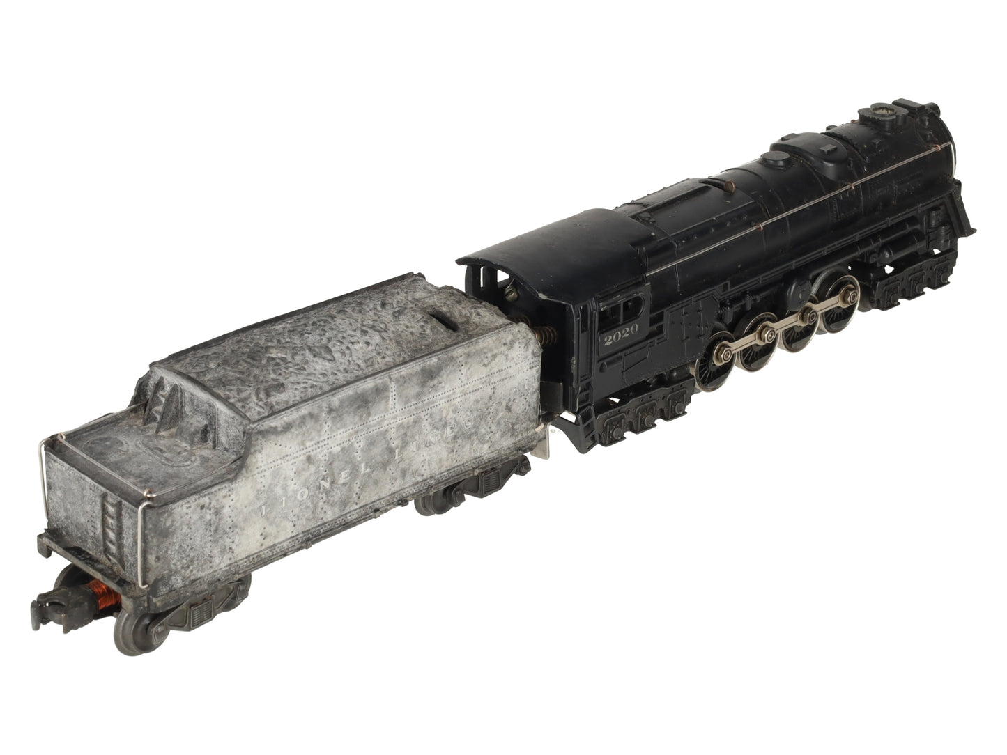 Lionel 2020 Vintage O 6-8-6 Die-Cast Steam Turbine Locomotive with 2020W Tender VG