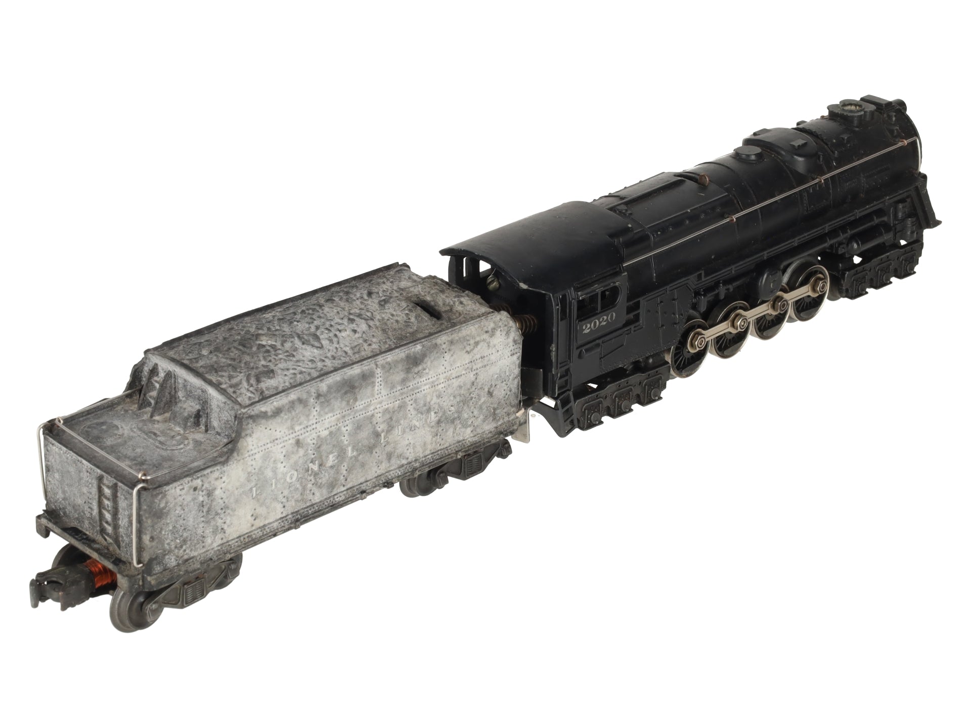 Lionel 2020 Vintage O 6-8-6 Die-Cast Steam Turbine Locomotive with 2020W Tender VG