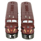 Williams 4305 O Pennsylvania F7 AA Tuscan Red Diesel Locomotives #9682/9873 VG