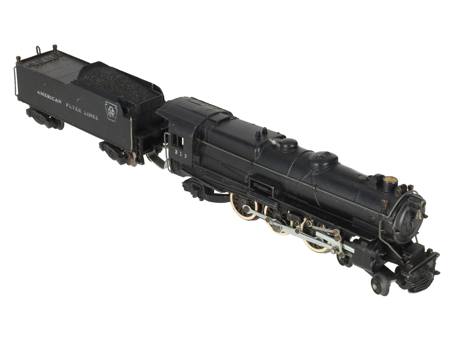 American Flyer 313 Vintage S Pennsylvania 4-6-2 Pacific Steam Loco & Tender VG