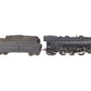 Lionel 224E Vintage O Die-Cast 2-6-2 Steam Locomotive & Tender 2224W VG