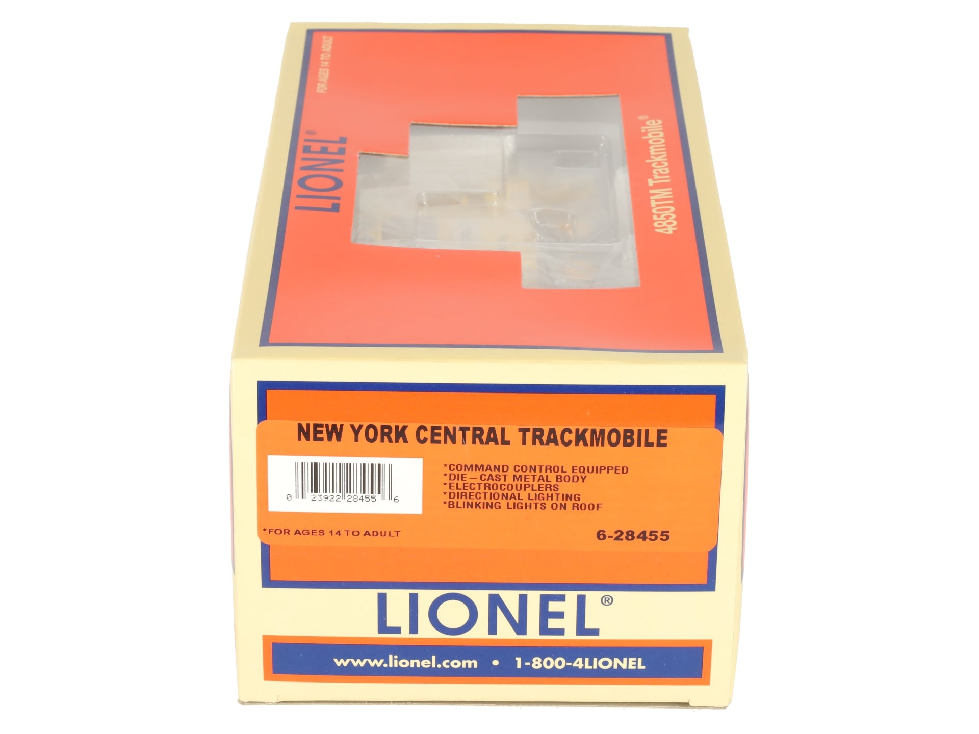 Lionel 6-28455 O Gauge New York Central Trackmobile EX/Box