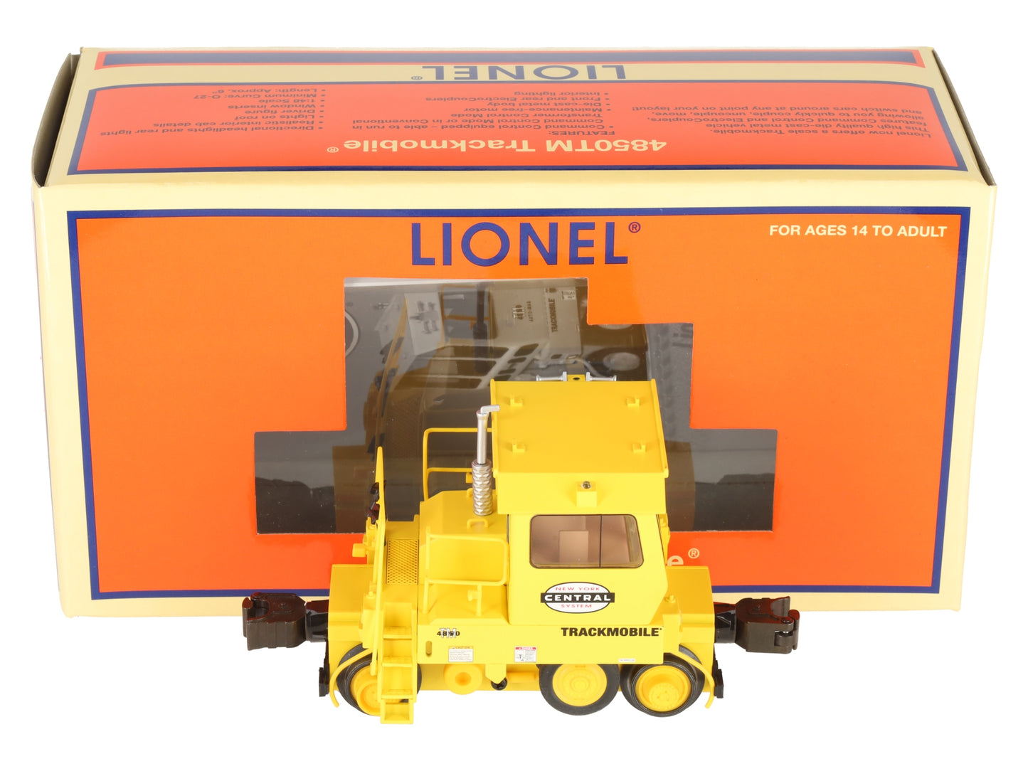 Lionel 6-28455 O Gauge New York Central Trackmobile EX/Box