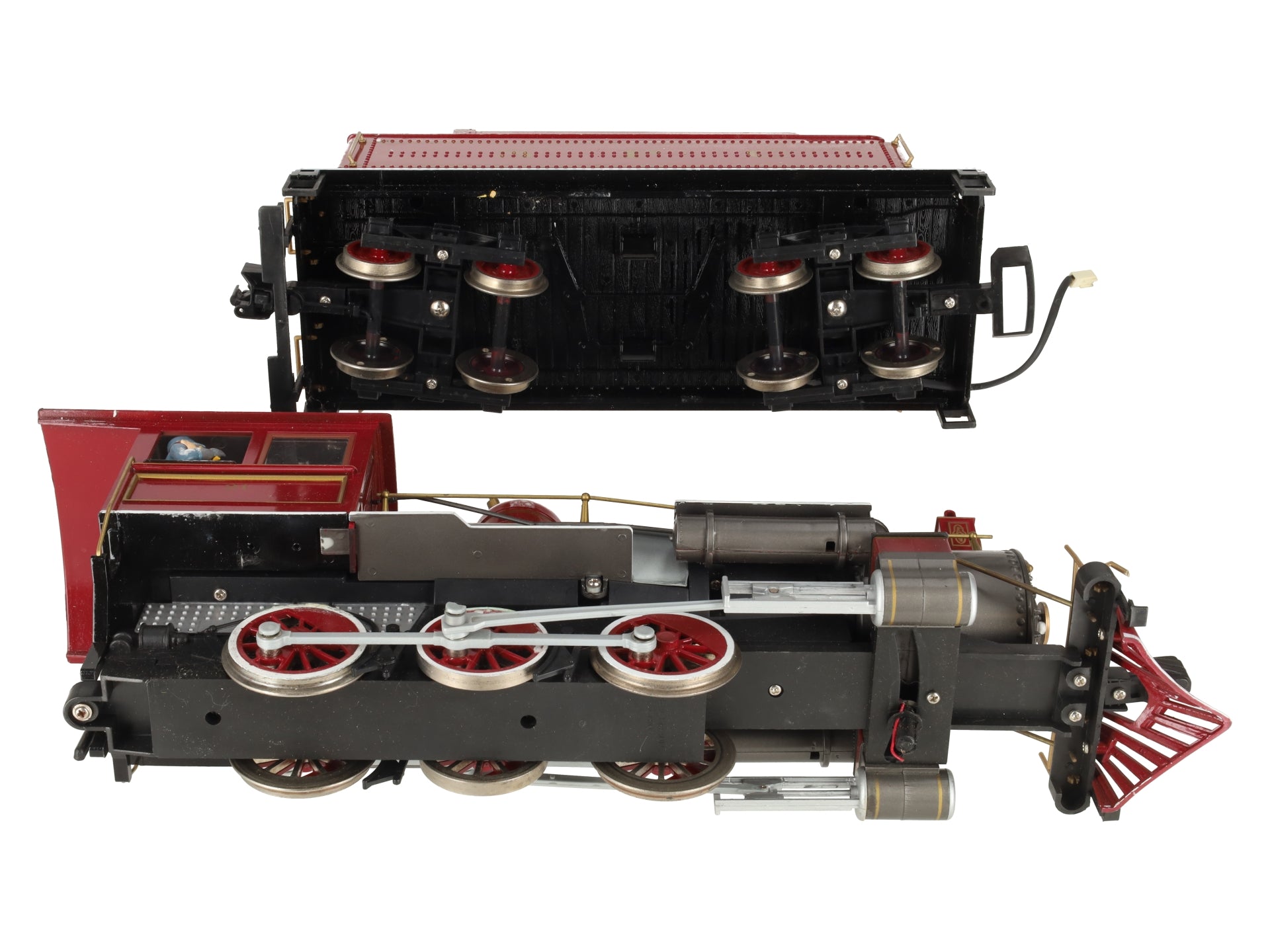 Bachmann G Scale SPC 4-6-0 Steam Locomotive & Tender VG