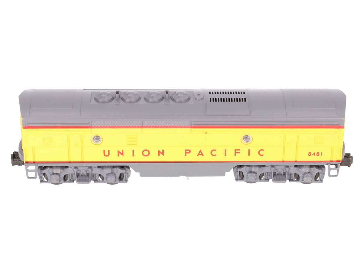 Lionel 6-8481 O Gauge Union Pacific F3 B-Unit Non-Powered Diesel Locomotive LN/Box