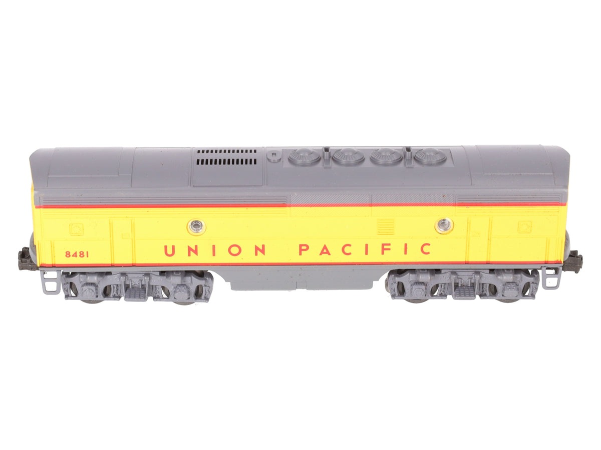 Lionel 6-8481 O Gauge Union Pacific F3 B-Unit Non-Powered Diesel Locomotive LN/Box