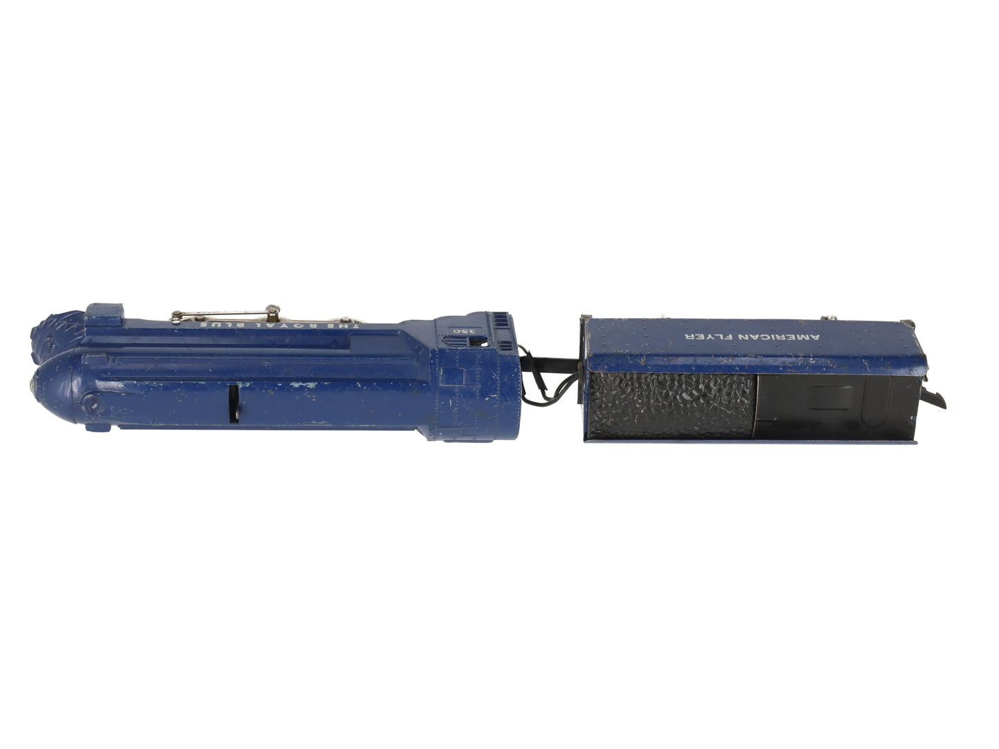 American Flyer 350 Vintage S B&O The Royal Blue 4-6-2 Die-Cast Steam Locomotive VG