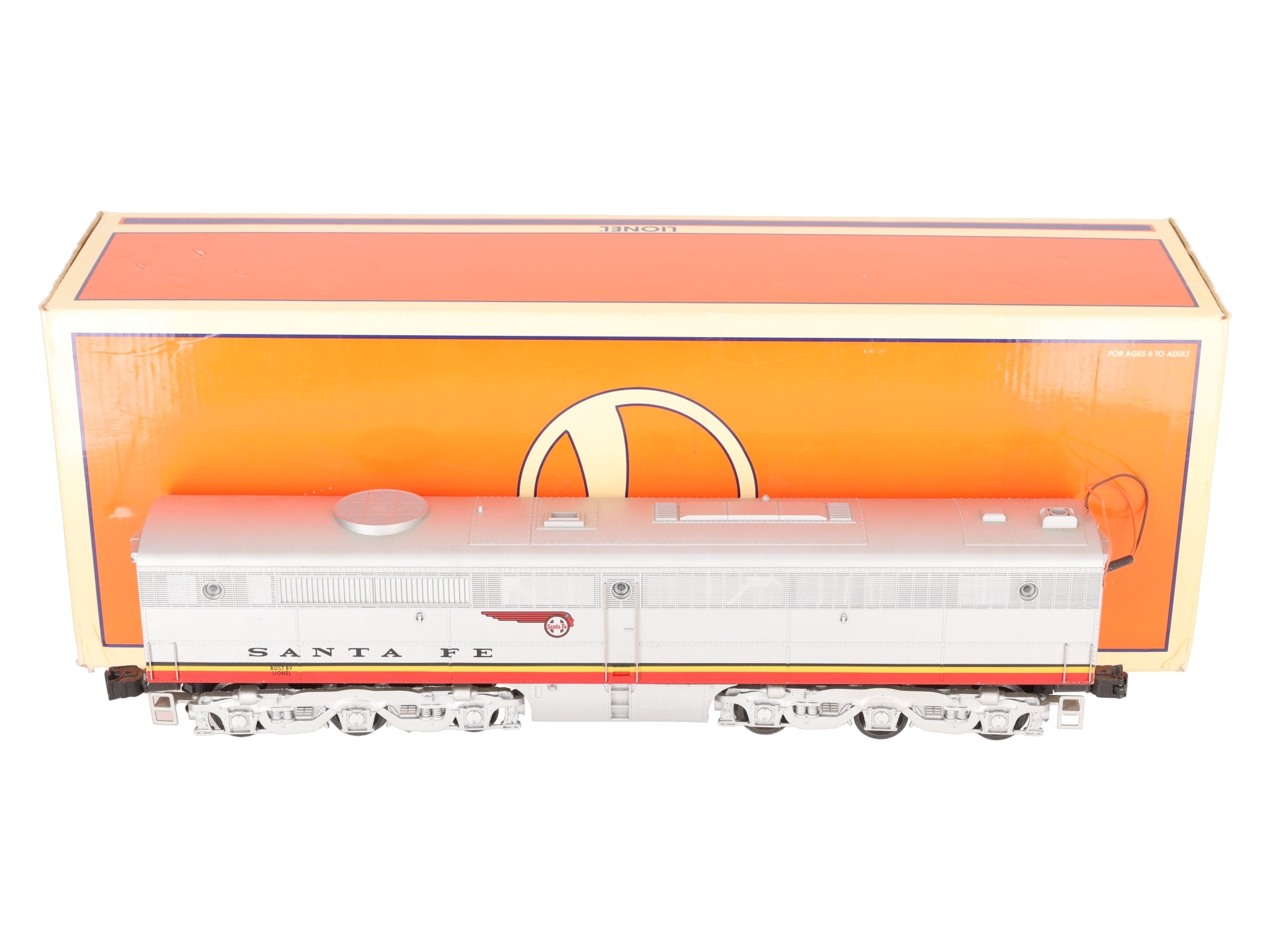 Lionel 6-18965 O Gauge Santa Fe Alco PB1 Non-Powered Diesel Locomotive VG/Box