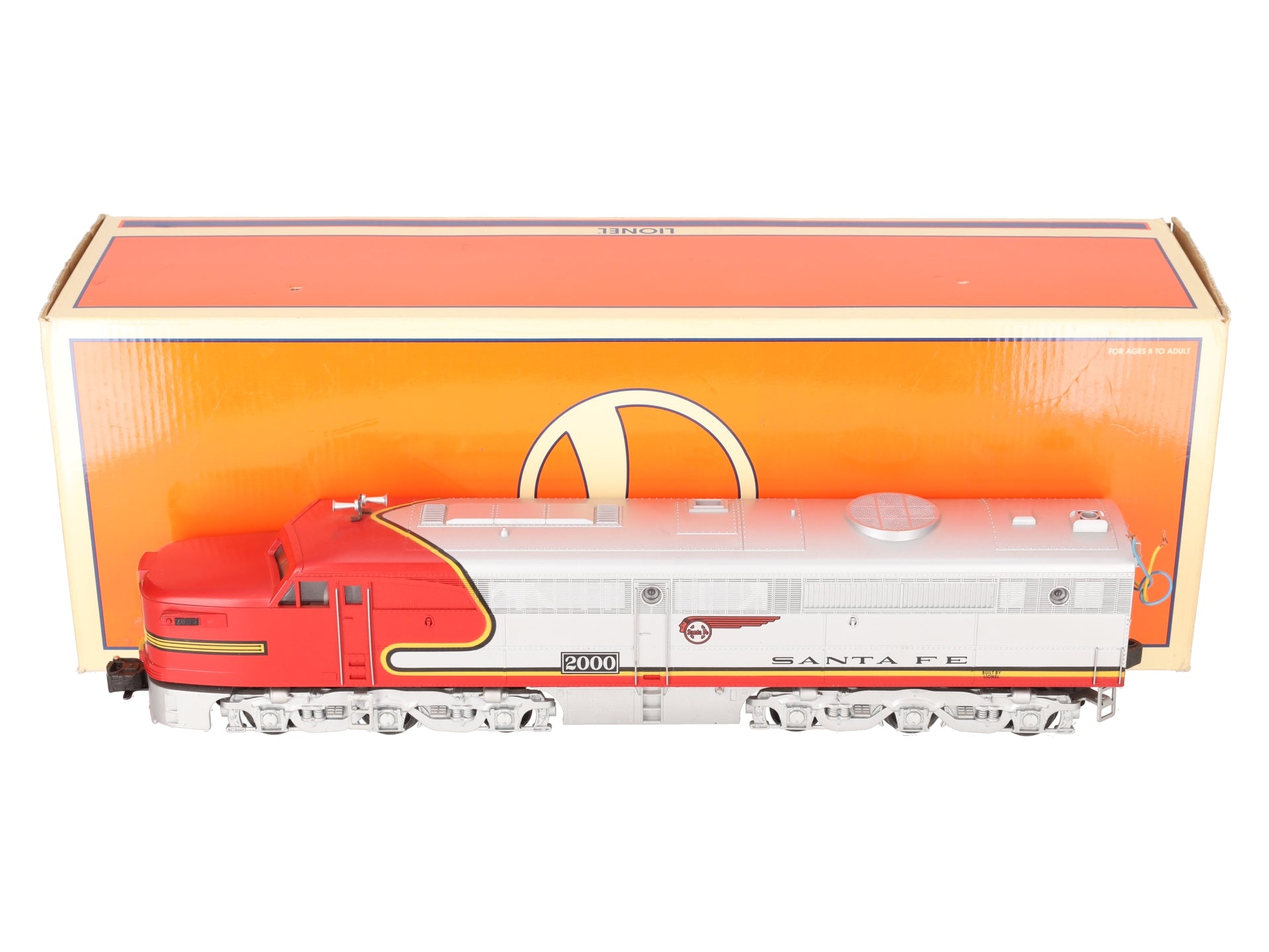 Lionel 6-18952 O Gauge ATSF Alco PA-1 Powered Diesel Locomotive #2000 EX/Box