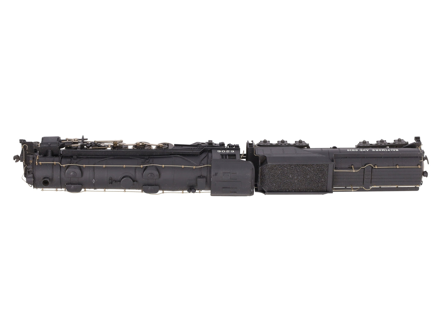 AHM 5099-B HO Scale B&O S1 Texas 2-10-2 Steam Locomotive & Tender VG/Box