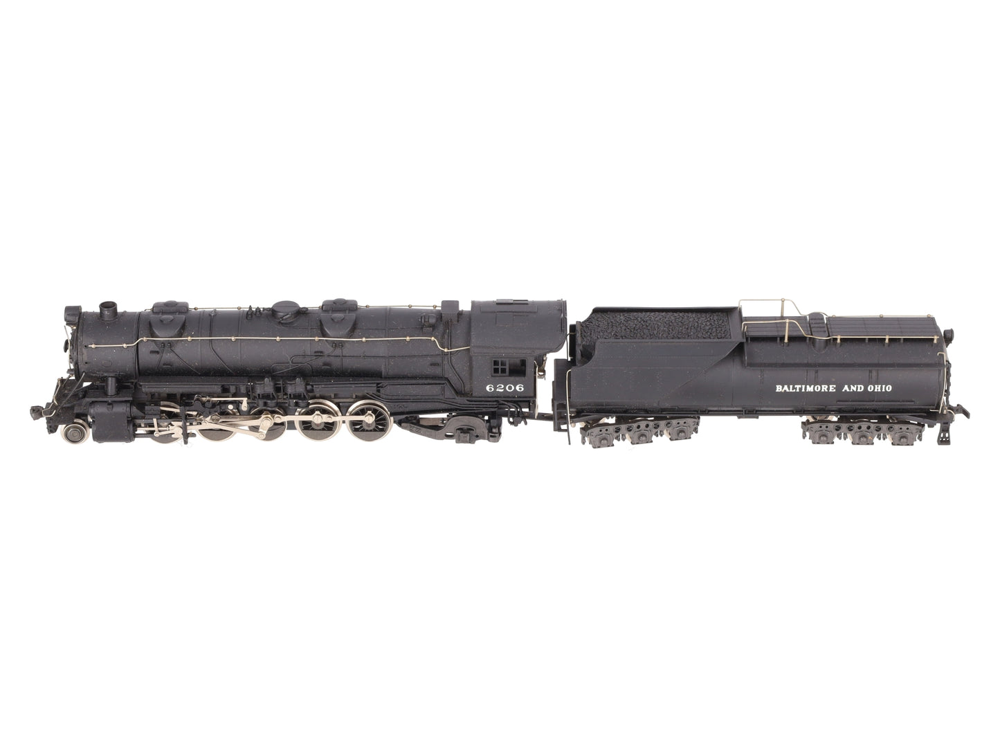AHM 5099-B HO Scale B&O S1 Texas 2-10-2 Steam Locomotive & Tender VG/Box