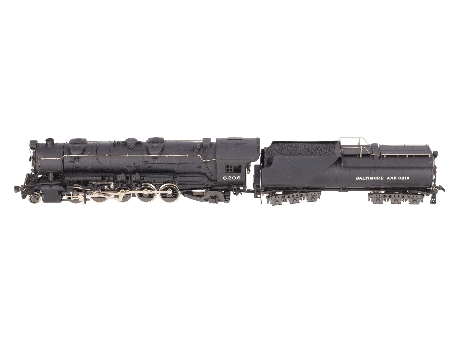 AHM 5099-B HO Scale B&O S1 Texas 2-10-2 Steam Locomotive & Tender VG/Box