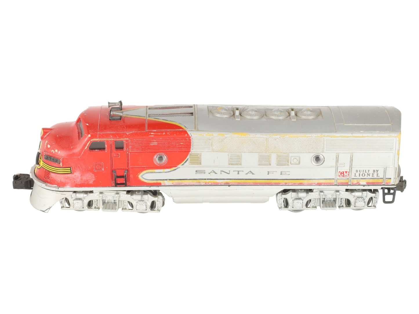 Lionel 2343T Vintage O Santa Fe F3 A Non-Powered Dummy Diesel Locomotive