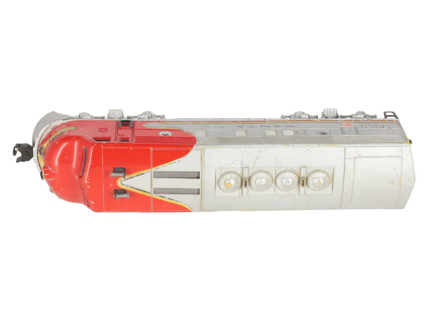 Lionel 2343T Vintage O Santa Fe F3 A Non-Powered Dummy Diesel Locomotive