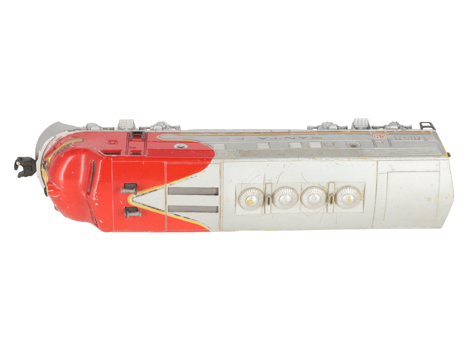 Lionel 2343T Vintage O Santa Fe F3 A Non-Powered Dummy Diesel Locomotive