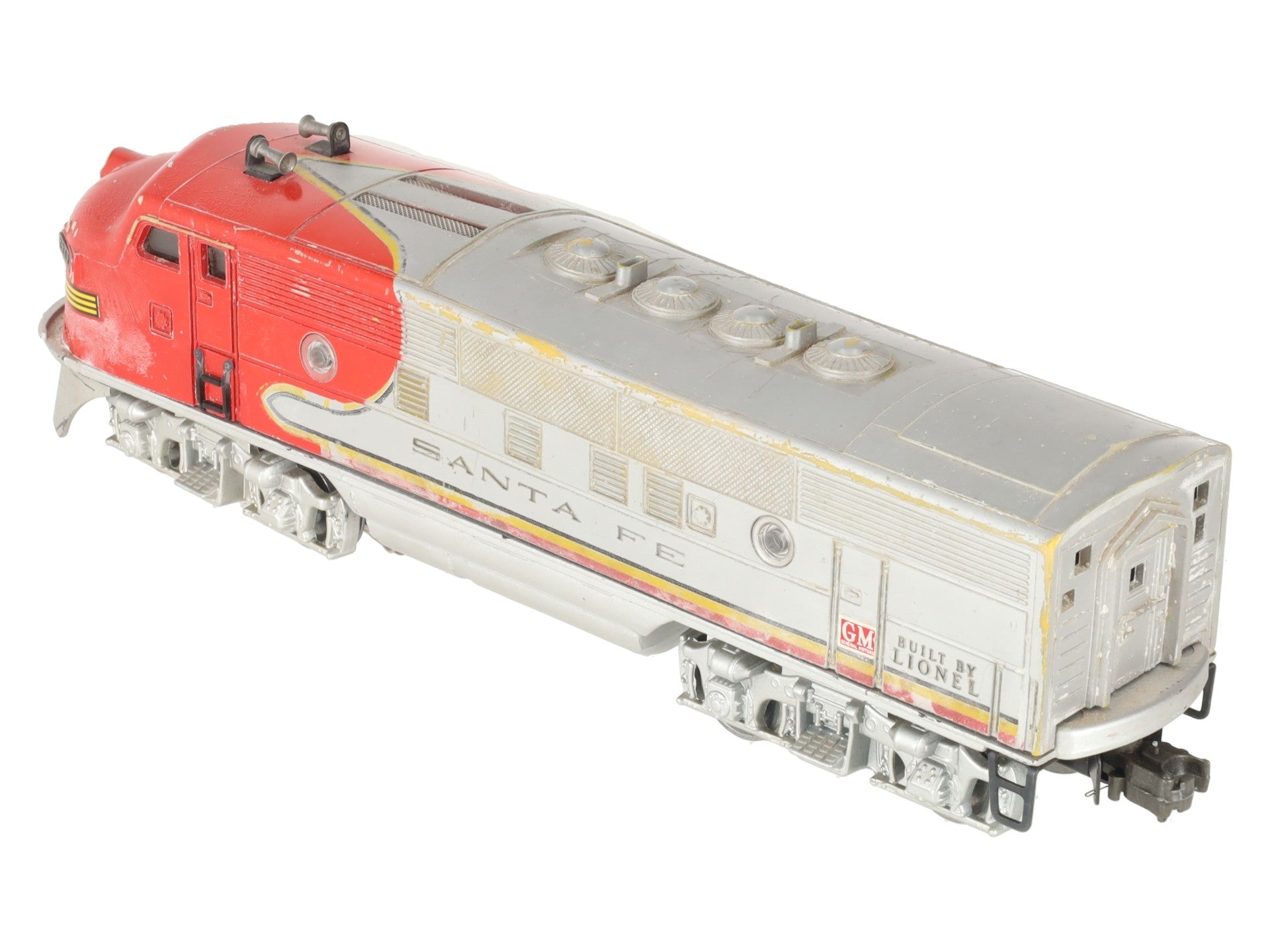 Lionel 2343T Vintage O Santa Fe F3 A Non-Powered Dummy Diesel Locomotive