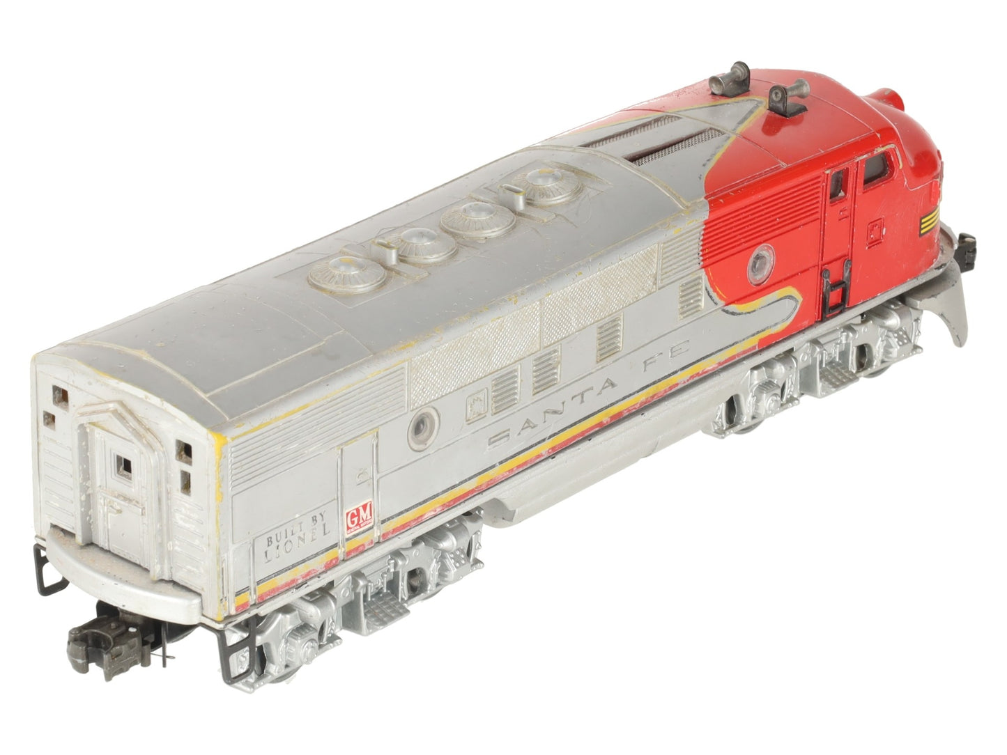 Lionel 2343T Vintage O Santa Fe F3 A Non-Powered Dummy Diesel Locomotive