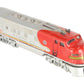 Lionel 2343T Vintage O Santa Fe F3 A Non-Powered Dummy Diesel Locomotive