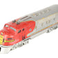 Lionel 2343T Vintage O Santa Fe F3 A Non-Powered Dummy Diesel Locomotive