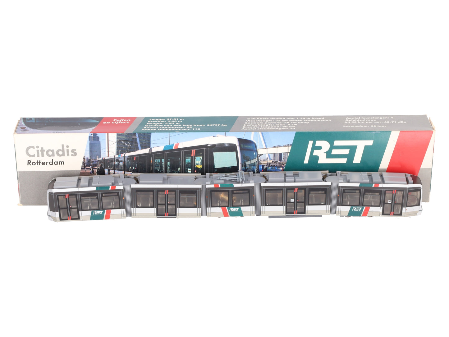 RET HO Scale Electric Passenger Train VG/Box