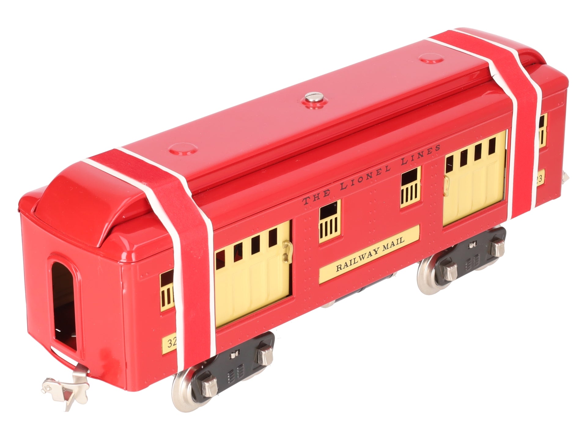 Lionel 6-13400 Standard Gauge The Lionel Lines 323 Red Baggage Car EX/Box