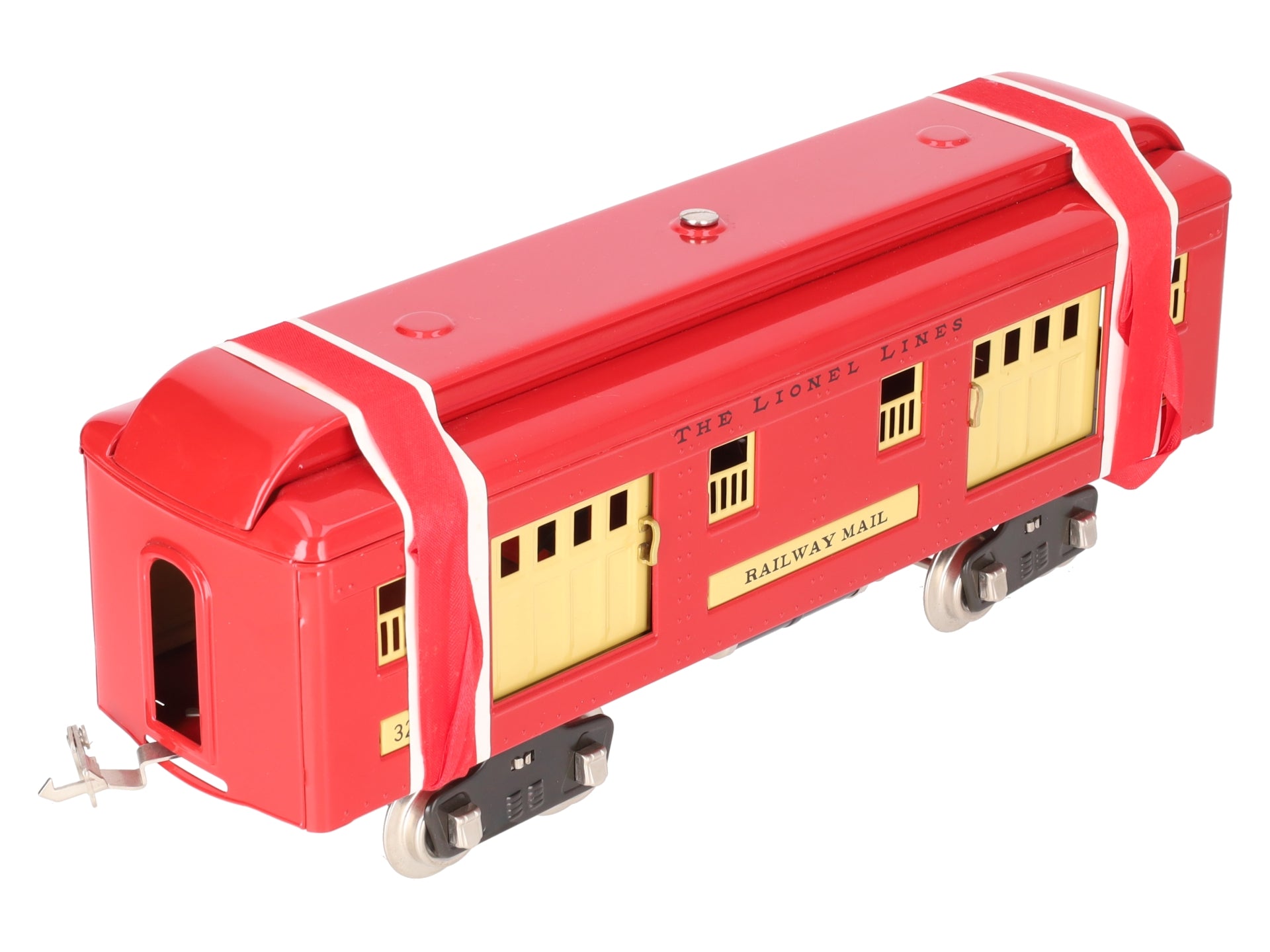 Lionel 6-13400 Standard Gauge The Lionel Lines 323 Red Baggage Car EX/Box