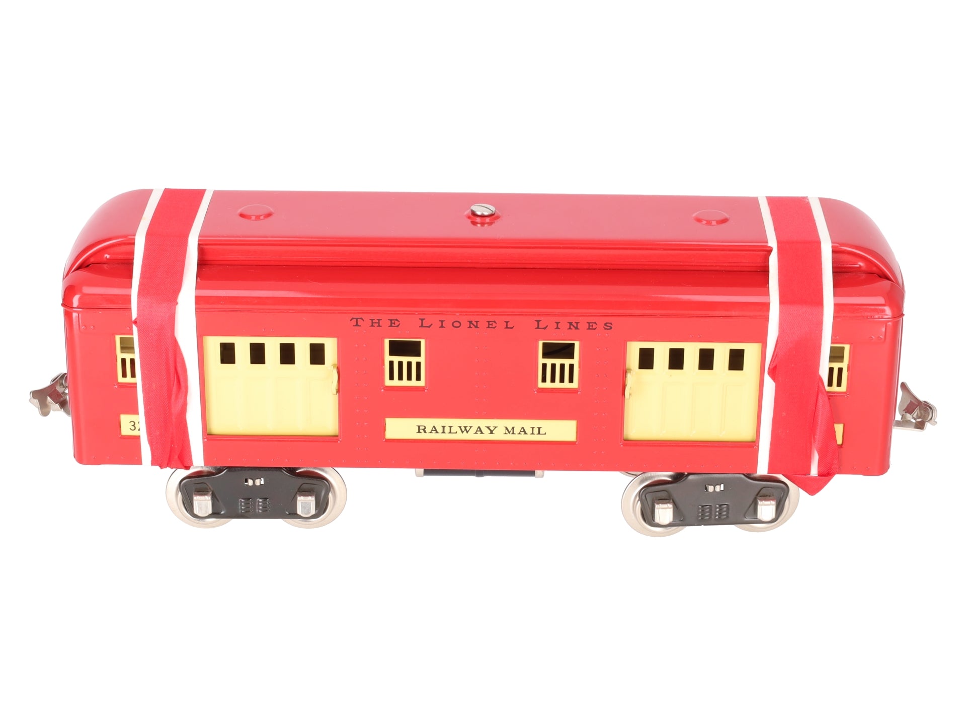 Lionel 6-13400 Standard Gauge The Lionel Lines 323 Red Baggage Car EX/Box
