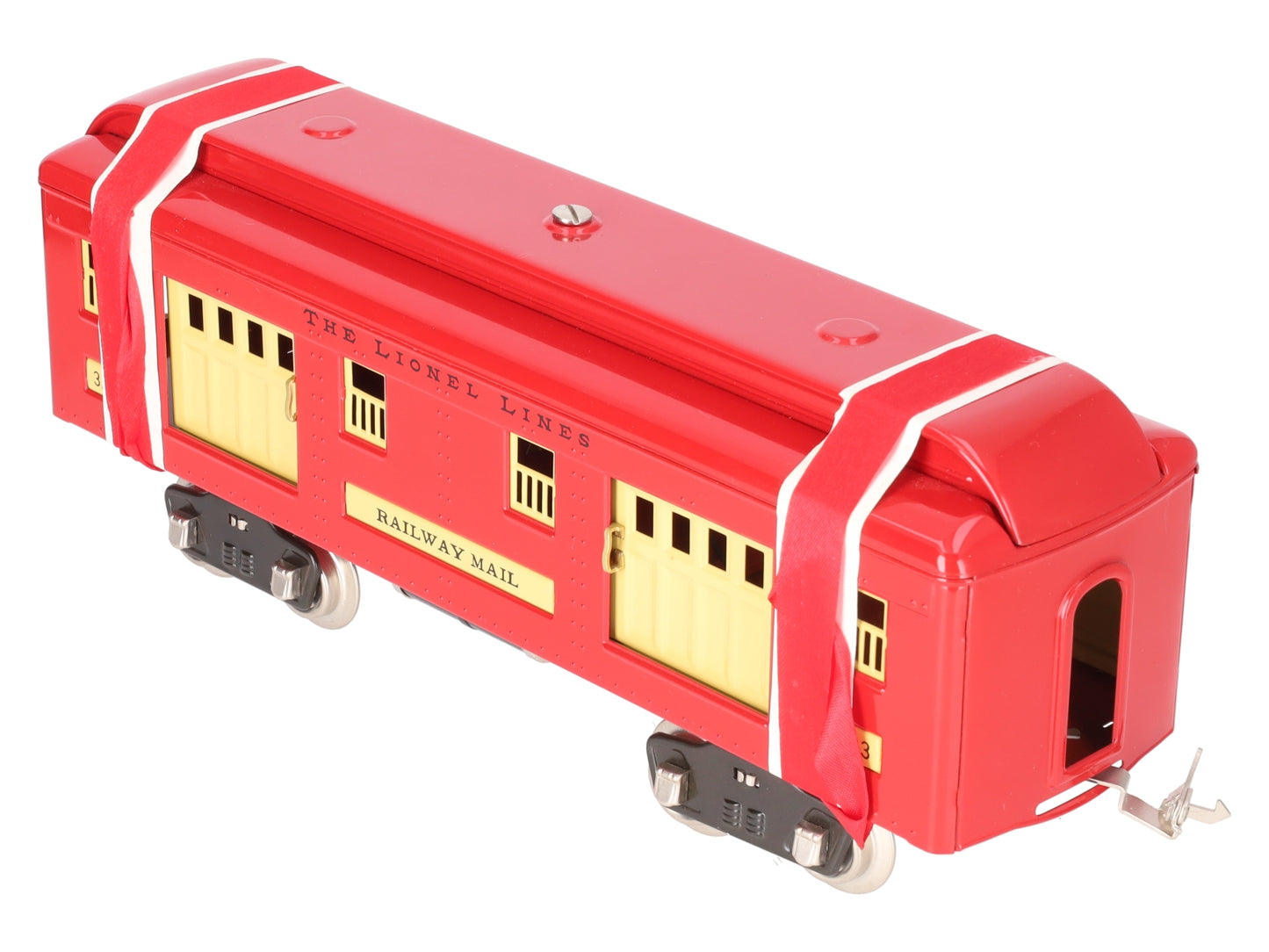 Lionel 6-13400 Standard Gauge The Lionel Lines 323 Red Baggage Car EX/Box
