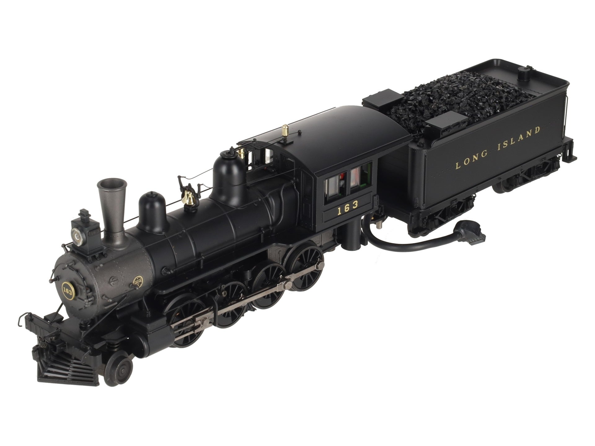 MTH 20-3143-1 Long Island 2-8-0 H-3 Consolidation Steam Engine w/PS 2 #163 LN/Box