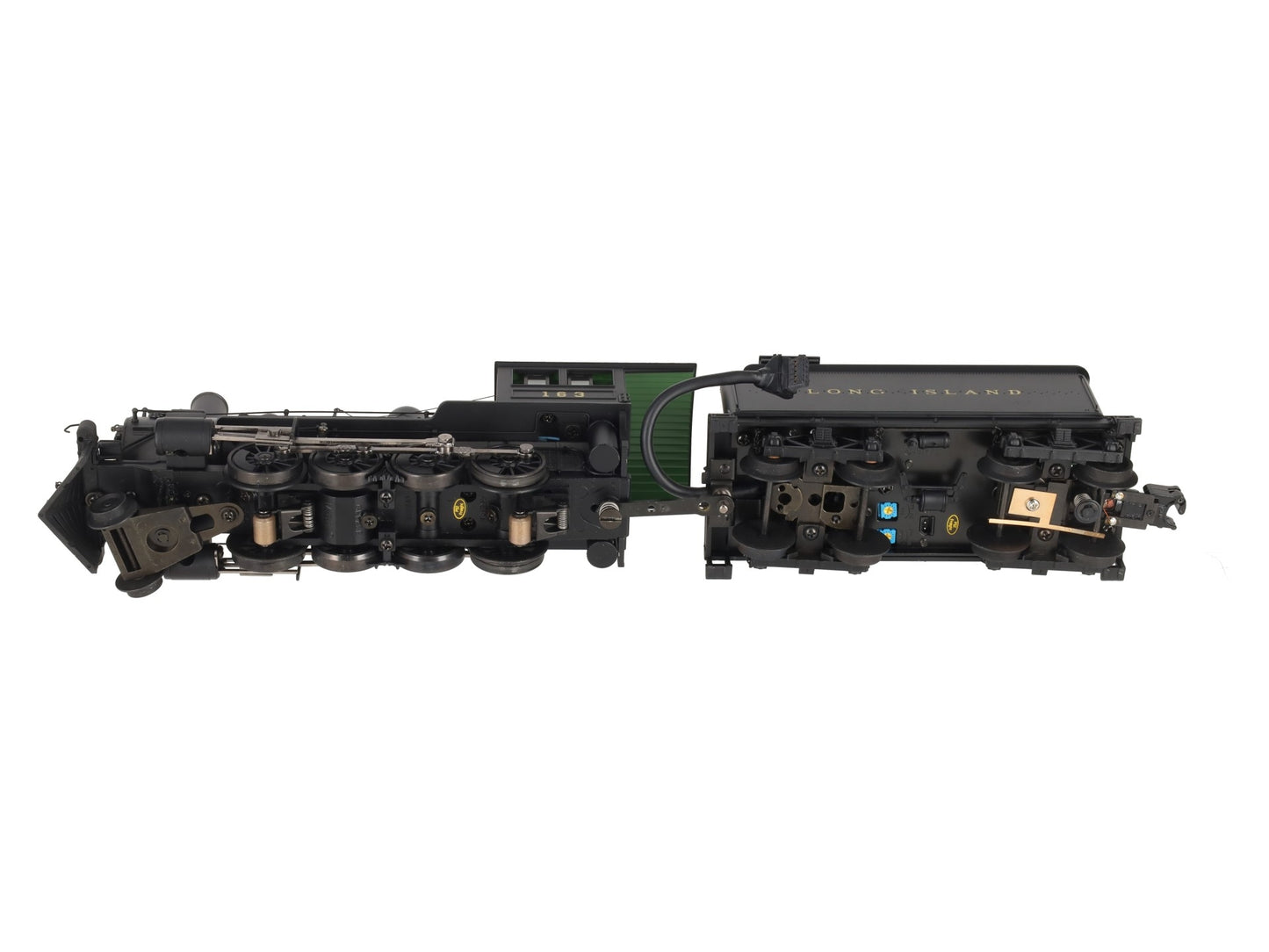 MTH 20-3143-1 Long Island 2-8-0 H-3 Consolidation Steam Engine w/PS 2 #163 LN/Box