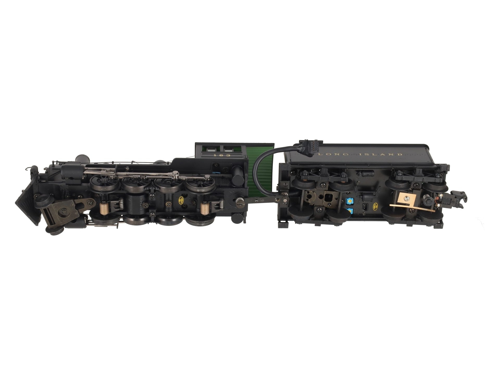 MTH 20-3143-1 Long Island 2-8-0 H-3 Consolidation Steam Engine w/PS 2 #163 LN/Box