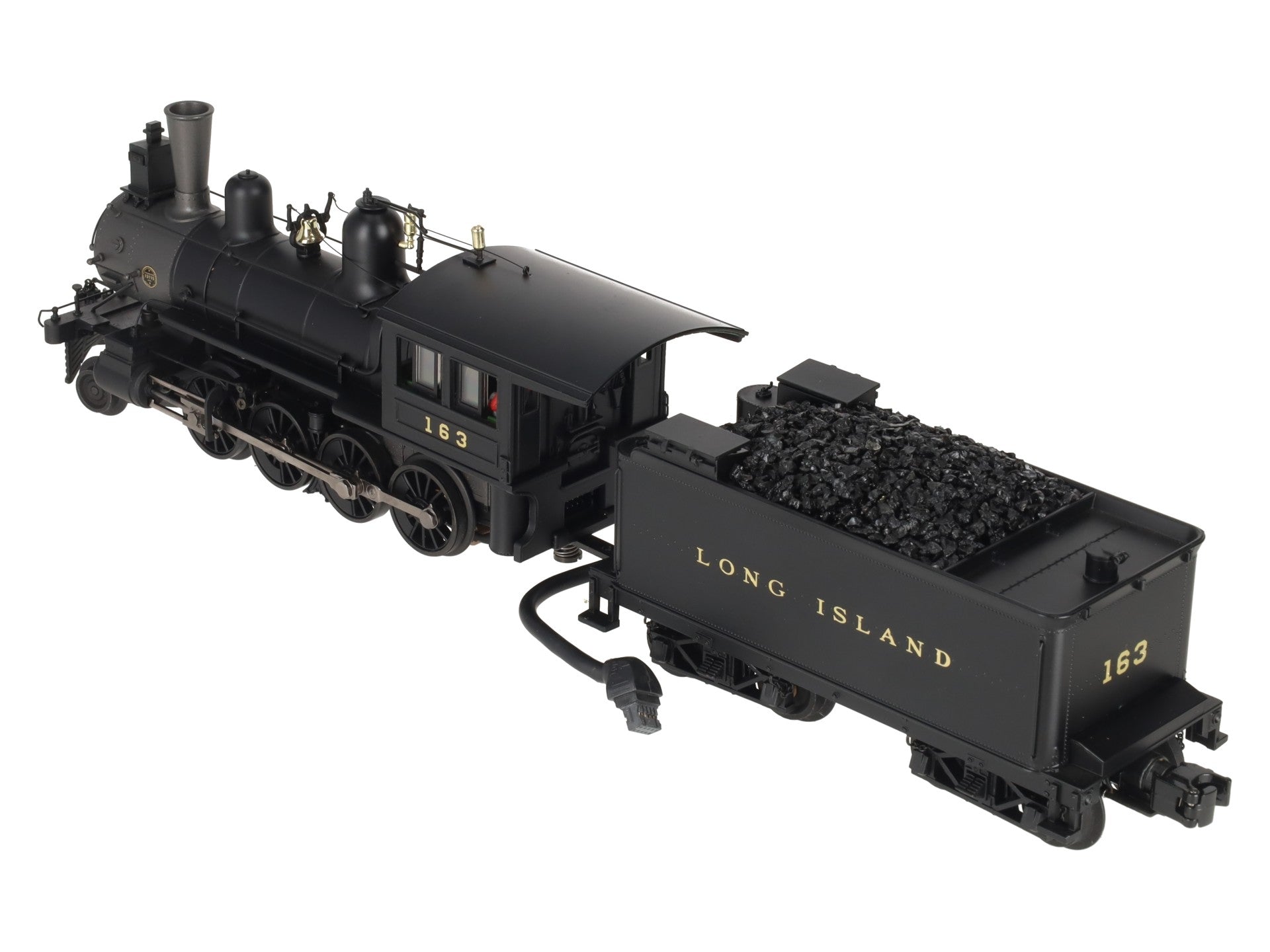 MTH 20-3143-1 Long Island 2-8-0 H-3 Consolidation Steam Engine w/PS 2 #163 LN/Box