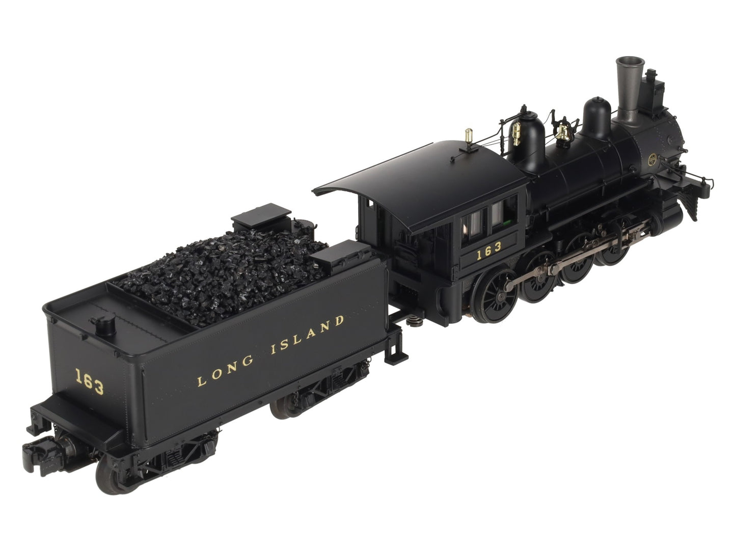 MTH 20-3143-1 Long Island 2-8-0 H-3 Consolidation Steam Engine w/PS 2 #163 LN/Box