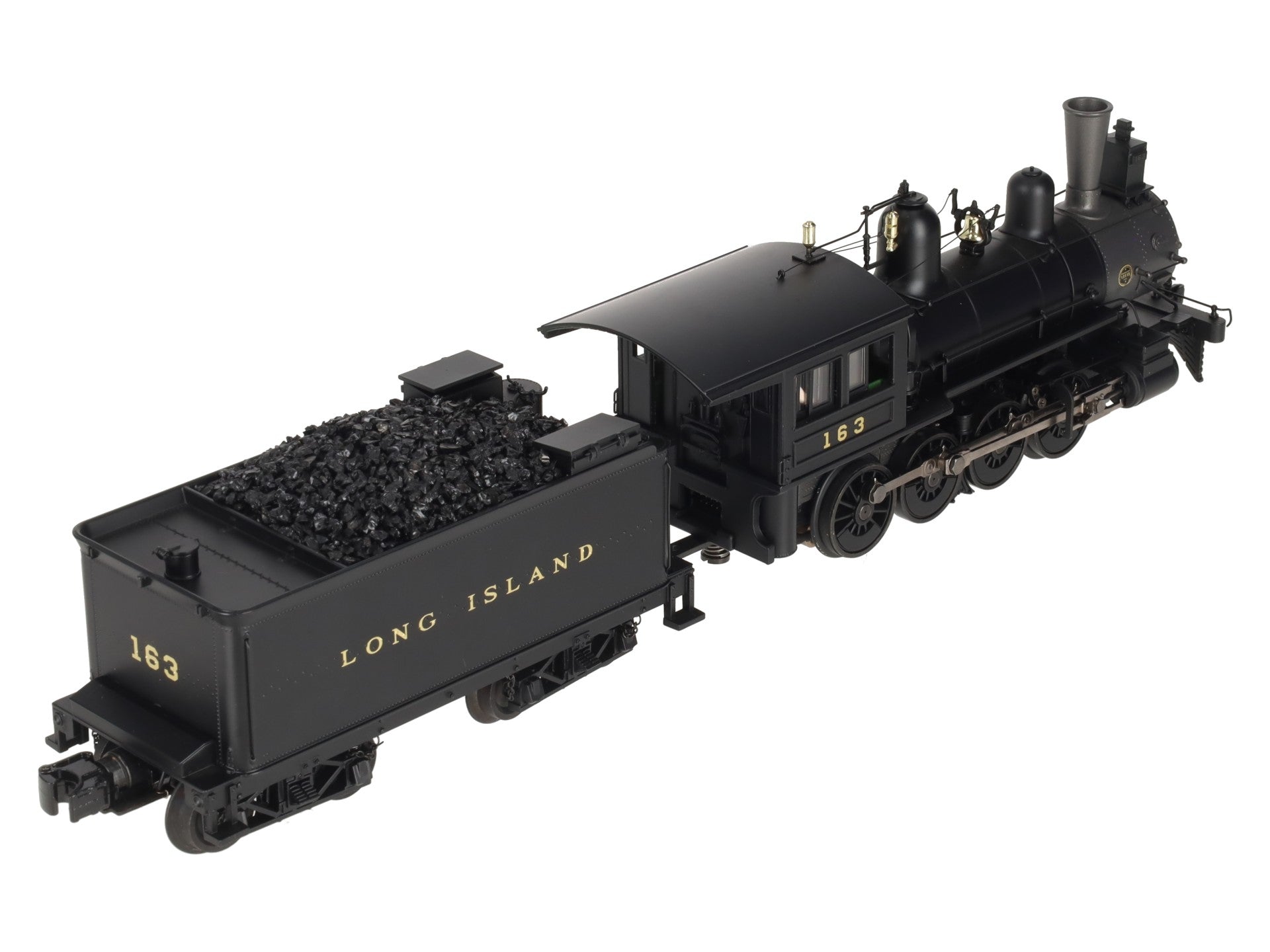 MTH 20-3143-1 Long Island 2-8-0 H-3 Consolidation Steam Engine w/PS 2 #163 LN/Box