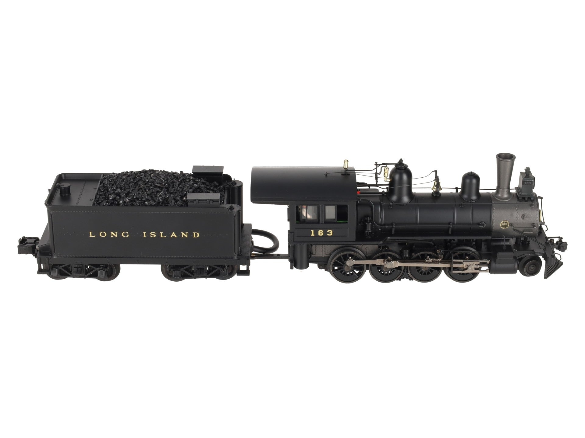 MTH 20-3143-1 Long Island 2-8-0 H-3 Consolidation Steam Engine w/PS 2 #163 LN/Box