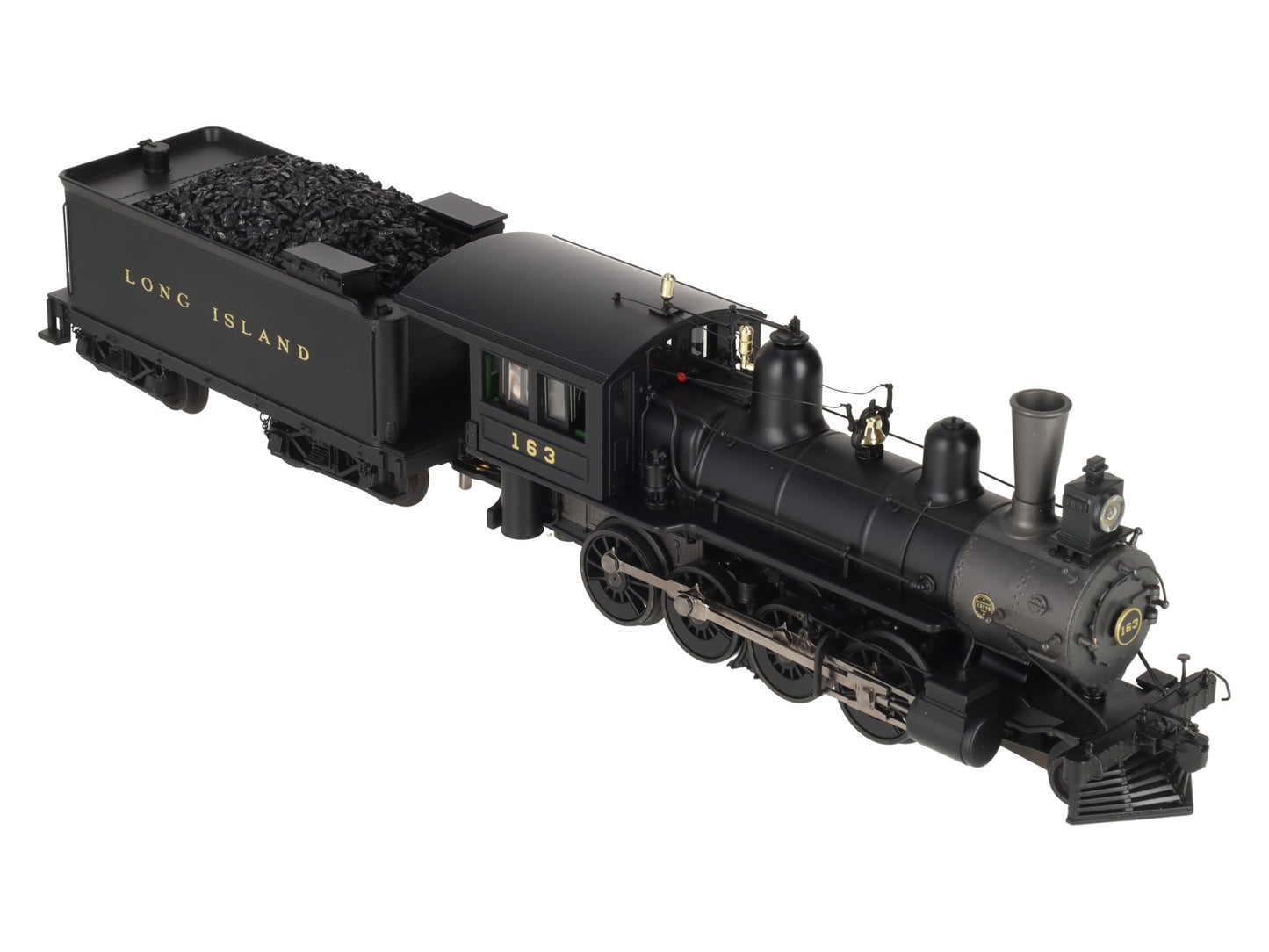 MTH 20-3143-1 Long Island 2-8-0 H-3 Consolidation Steam Engine w/PS 2 #163 LN/Box
