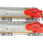 Lionel 2353 Vintage O Santa Fe F-3 AB Diesel Locomotive Set VG