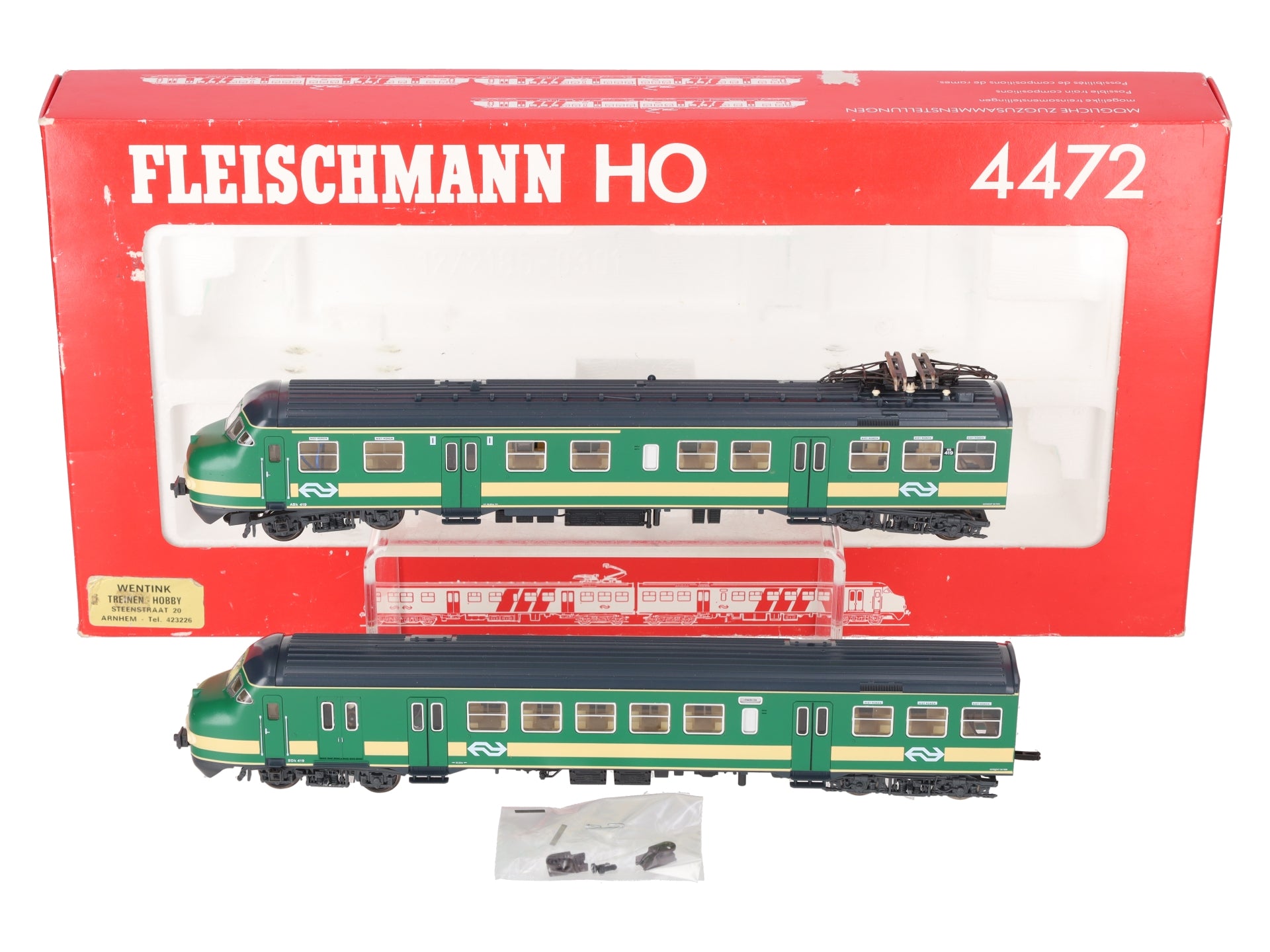 Fleischmann 4472 HO NS Dutch Electric Multiple Unit Commuter Train EX/Box