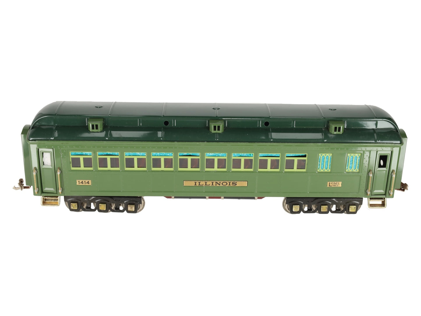 Lionel 6-13407 Standard Gauge Illinois Passenger Car #1414 VG
