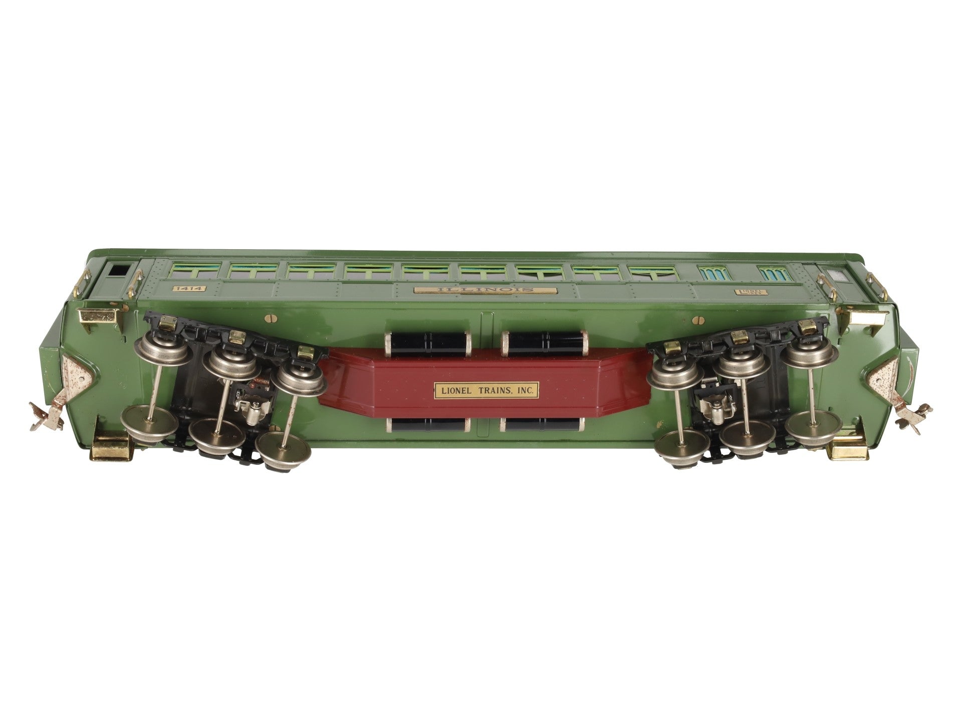 Lionel 6-13407 Standard Gauge Illinois Passenger Car #1414 VG