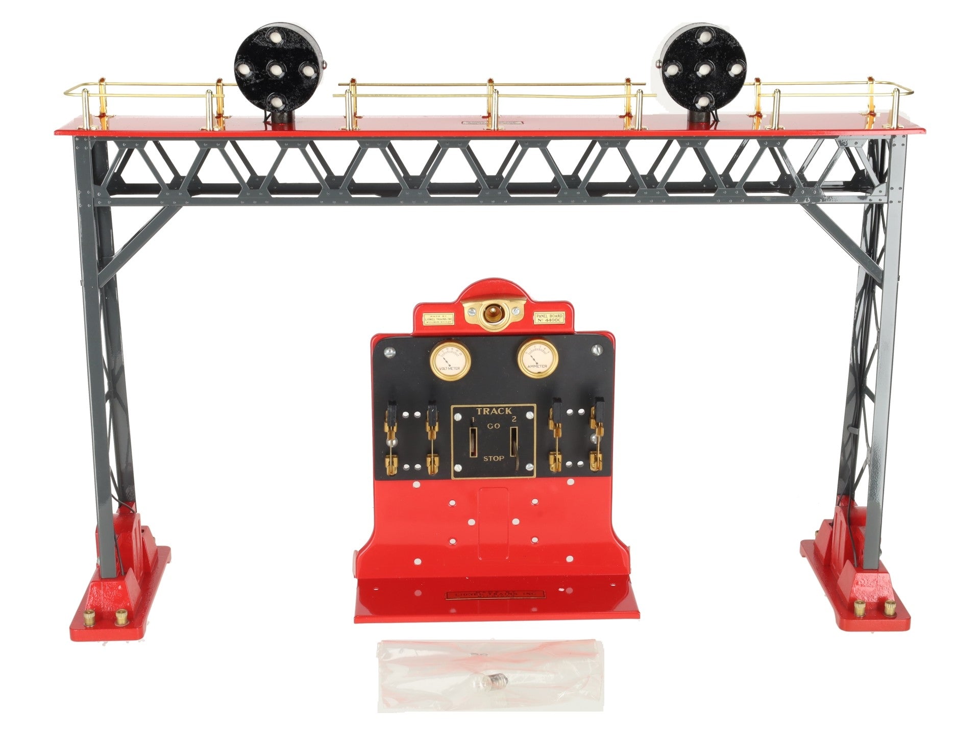 Lionel 6-51900 Std 440 Signal Bridge and 440C Control Panel Set EX