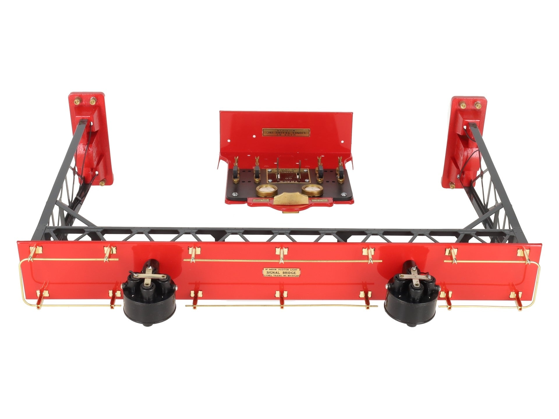 Lionel 6-51900 Std 440 Signal Bridge and 440C Control Panel Set EX