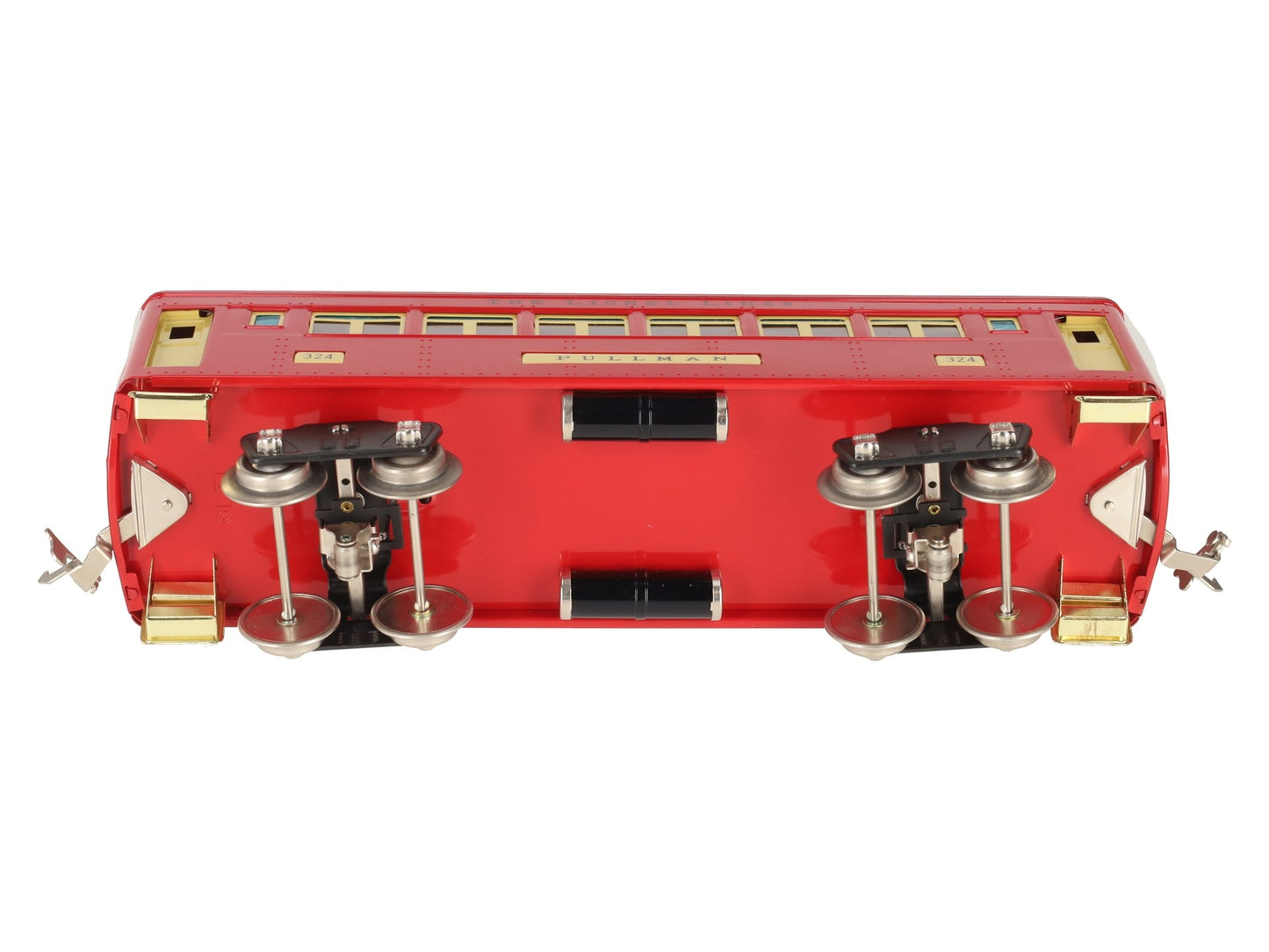 Lionel 6-13401 Standard Gauge Red Tinplate Pullman Car #324 EX/Box