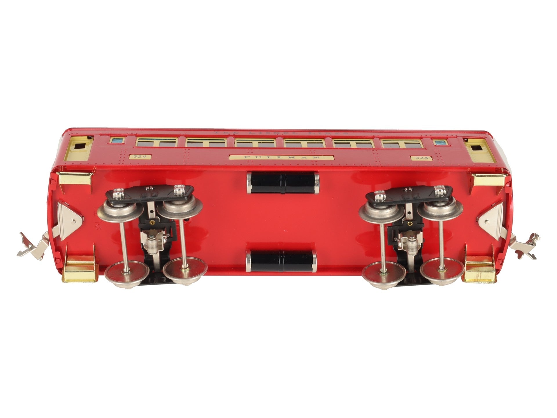 Lionel 6-13401 Standard Gauge Red Tinplate Pullman Car #324 EX/Box
