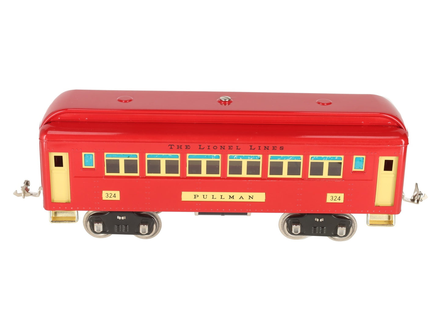 Lionel 6-13401 Standard Gauge Red Tinplate Pullman Car #324 EX/Box