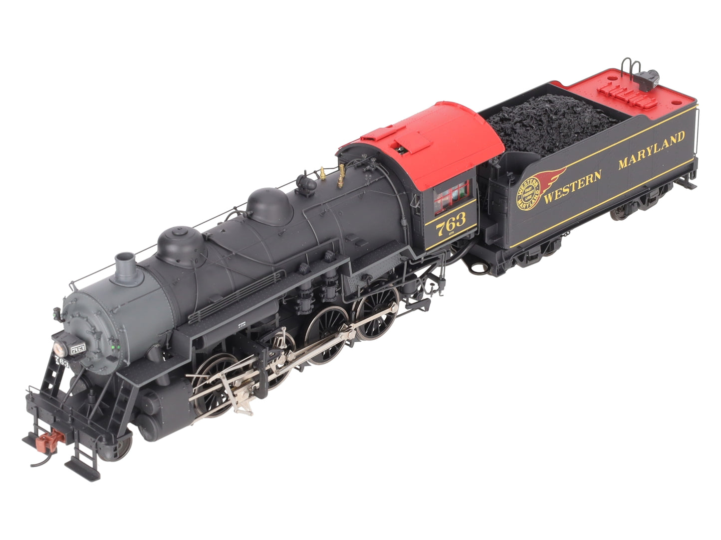 S-Helper Service 01789 S Gauge WM 2-8-0 Steam Locomotive #763 VG/Box