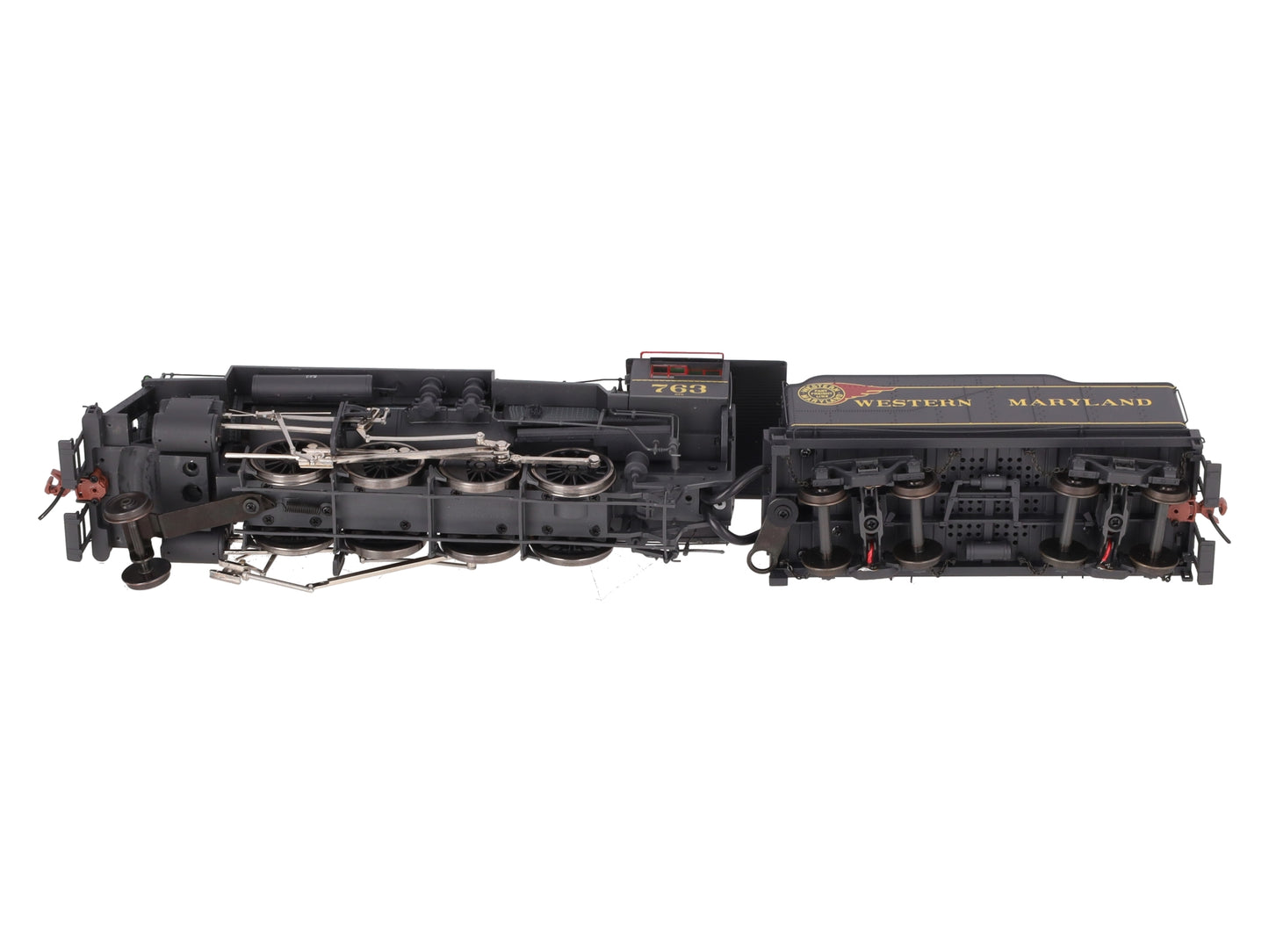 S-Helper Service 01789 S Gauge WM 2-8-0 Steam Locomotive #763 VG/Box