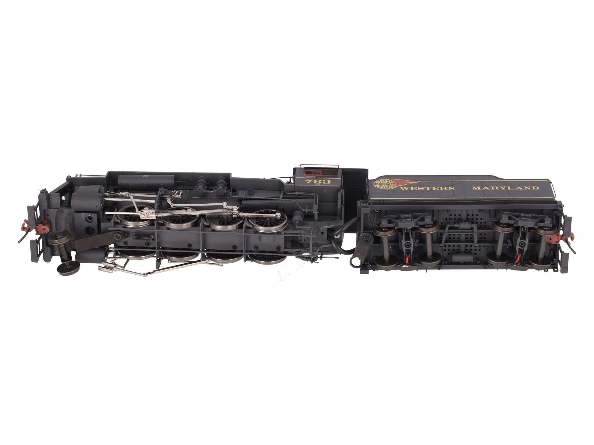 S-Helper Service 01789 S Gauge WM 2-8-0 Steam Locomotive #763 VG/Box